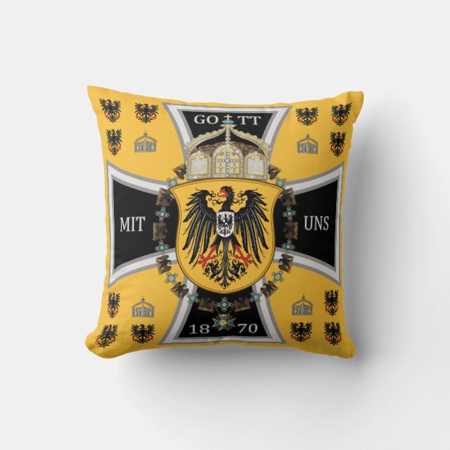 Almofada Bandeira de Keiser de Prússia (Frente)