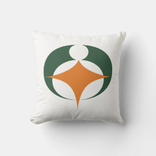 Almofada Bandeira de Koga, Shiga, Japão
