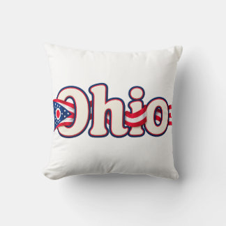 Almofada Bandeira de Ohio