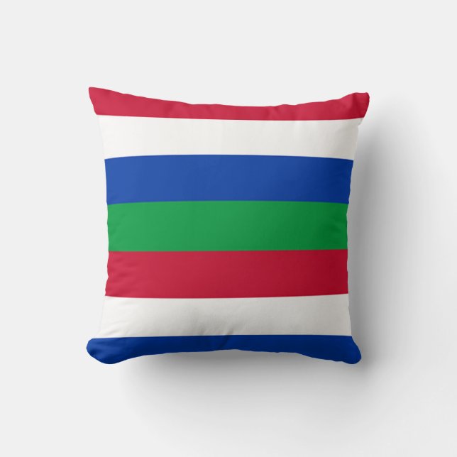 Almofada Bandeira de Schiermonnikoog (Frente)