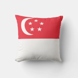 Almofada Bandeira de Singapura