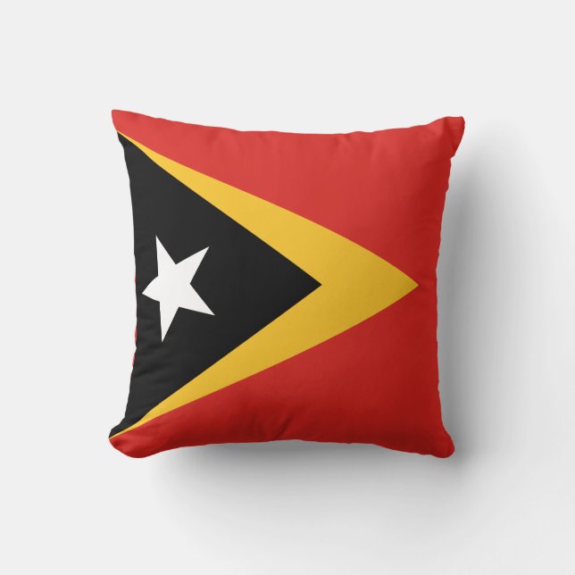 Almofada Bandeira de Timor-Leste (Frente)