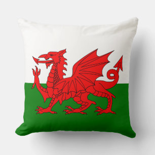 Almofada Bandeira de Wales