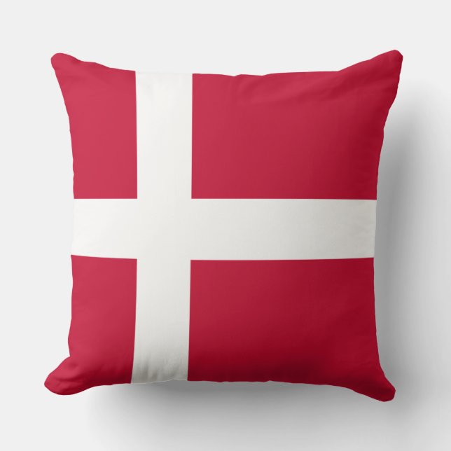 Almofada Bandeira Dinamarquesa (Frente)