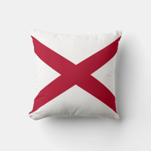 Almofada Bandeira do Alabama