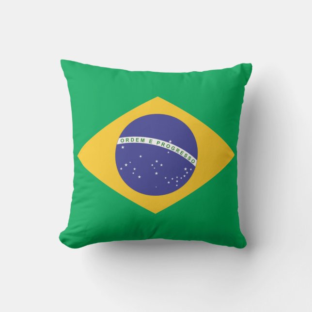 Almofada bandeira do Brasil (Frente)