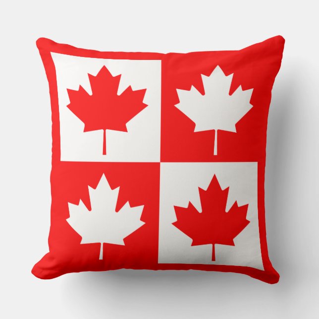 Almofada Bandeira do Canadá (Frente)