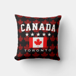 Almofada Bandeira do Canadá Toronto Maple Leaf