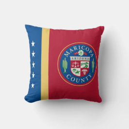 Almofada Bandeira do condado de Maricopa (Arizona)
