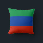 Almofada Bandeira do Daguestão<br><div class="desc">Bandeira patriótica do Daguestão</div>