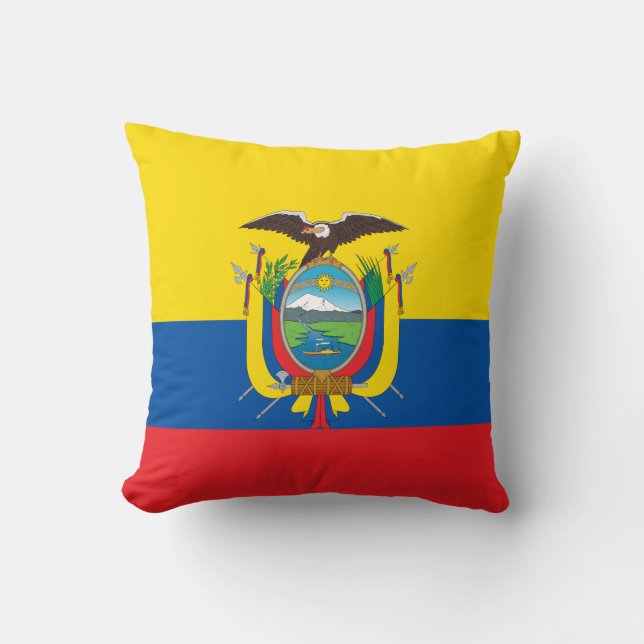Almofada Bandeira do Equador (Frente)