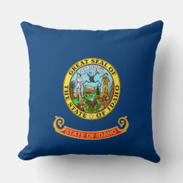 Almofada Bandeira do Estado de Idaho