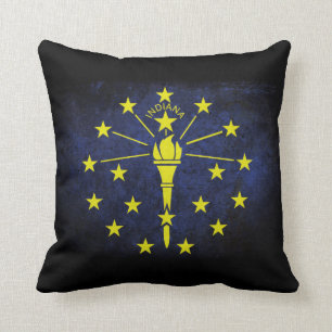 Almofada Bandeira do estado de Indiana