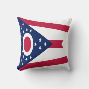 Almofada Bandeira do Estado de Ohio