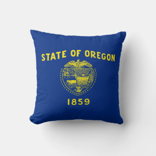 Almofada Bandeira do Estado de Oregon