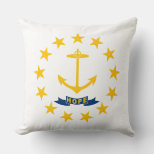 Almofada Bandeira do Estado de Rhode Island