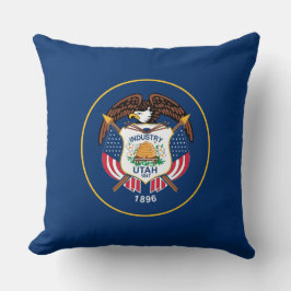 Almofada Bandeira do Estado de Utah