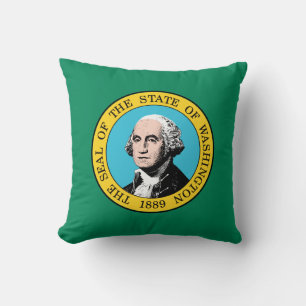 Almofada Bandeira do Estado de Washington