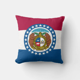Almofada Bandeira do Estado do Missouri