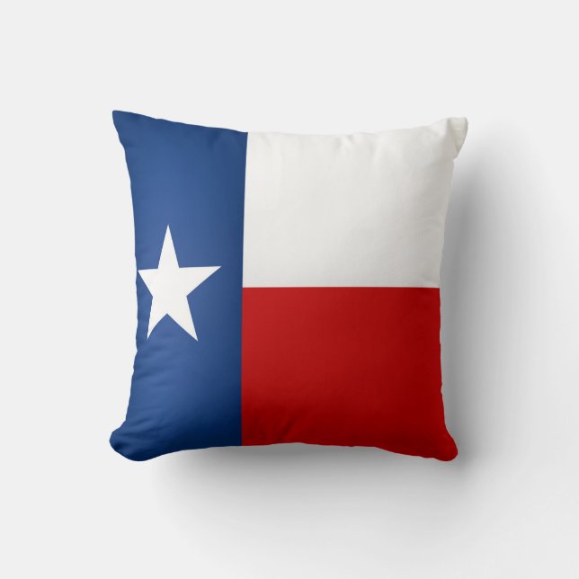Almofada Bandeira do Estado do Texas Legal (Frente)