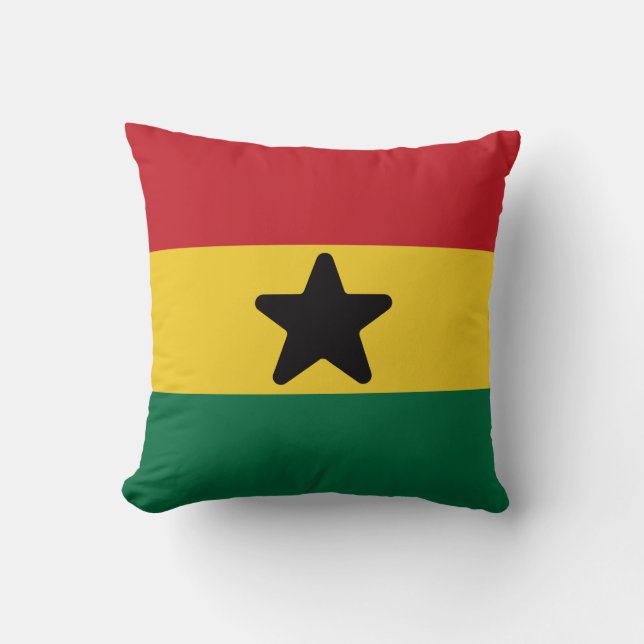 Almofada Bandeira do Gana (Frente)