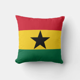 Almofada Bandeira do Gana