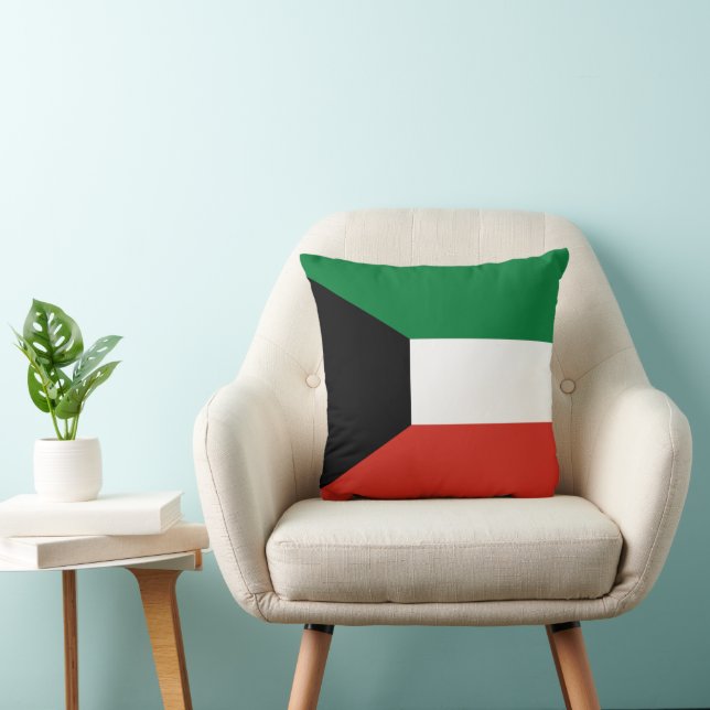 Almofada bandeira do Kuwait (Cadeira)