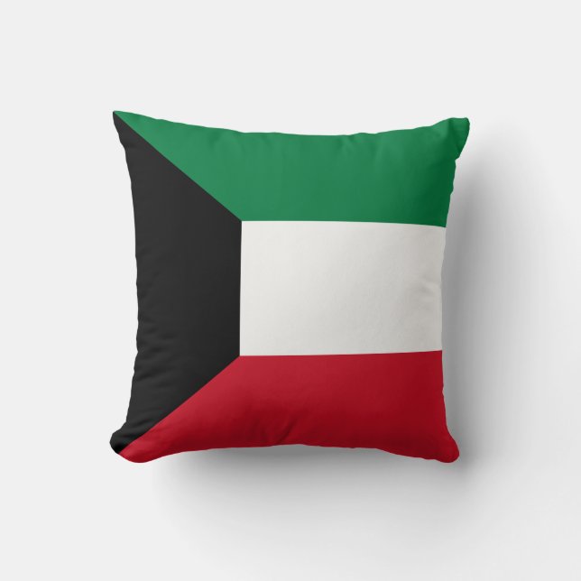 Almofada Bandeira do Kuwait (Frente)