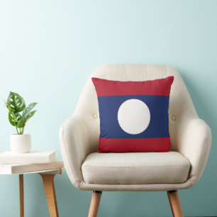 Almofada Bandeira do Laos