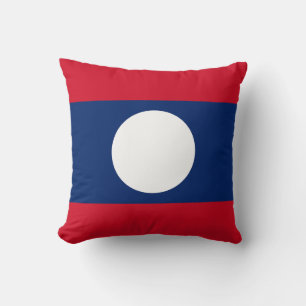 Almofada Bandeira do Laos