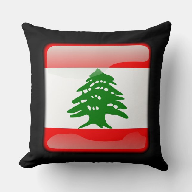 Almofada Bandeira do Líbano (Frente)