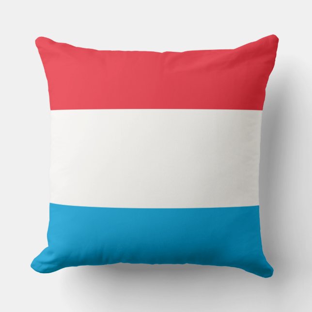 Almofada Bandeira do Luxemburgo (Frente)