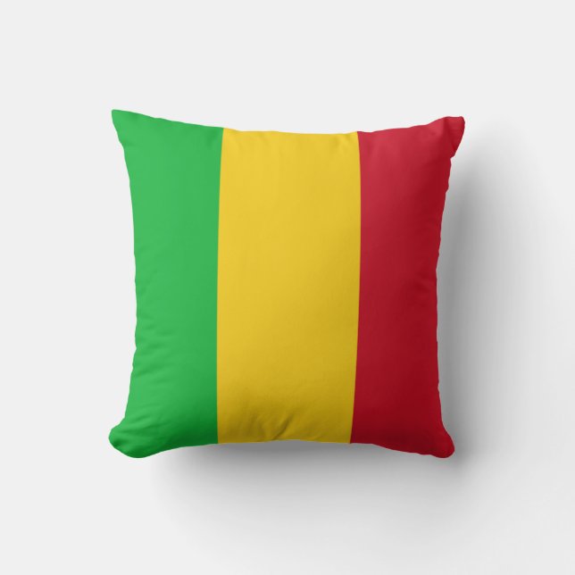 Almofada Bandeira do Mali (Frente)