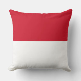 Almofada Bandeira do Mônaco