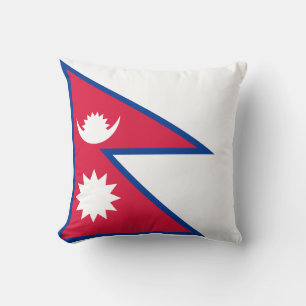 Almofada Bandeira do Nepal