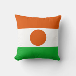 Almofada Bandeira do Níger (país africano)