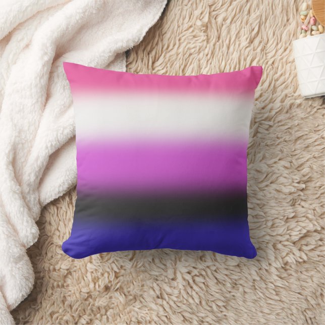 Almofada Bandeira do Orgulho Genderfluid Gradiente – Bandei (Cobertor)