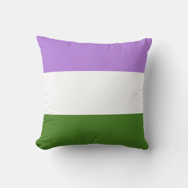 Almofada Bandeira do Orgulho Queer (Frente)