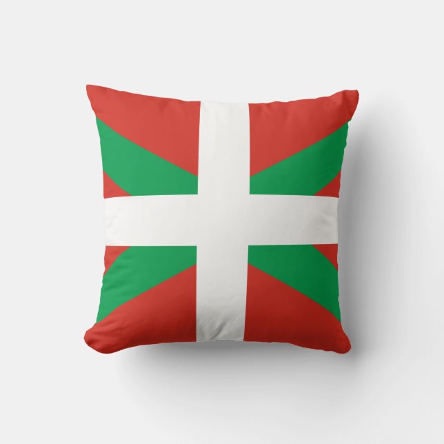 Almofada Bandeira do País Basco (Frente)