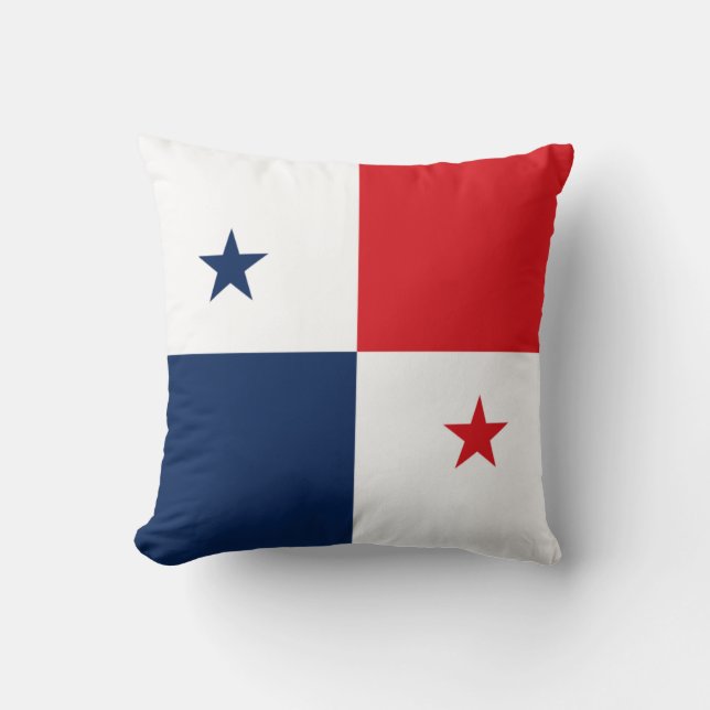 Almofada Bandeira do Panamá (Frente)