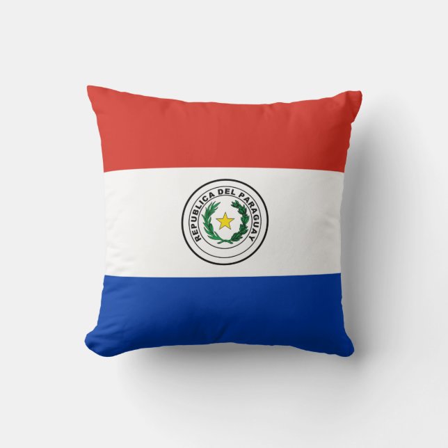 Almofada Bandeira do Paraguai (Frente)