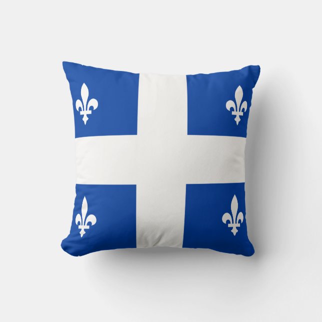 Almofada Bandeira do Quebec (Frente)