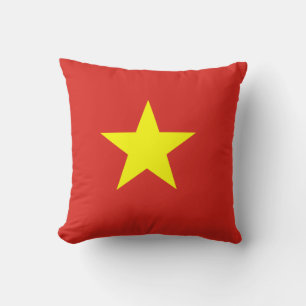 Almofada bandeira do Vietname