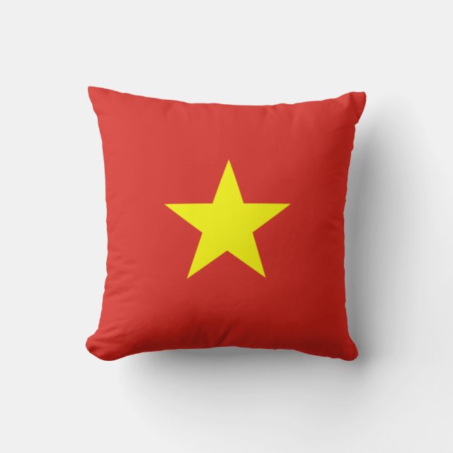 Almofada Bandeira do Vietname (Frente)