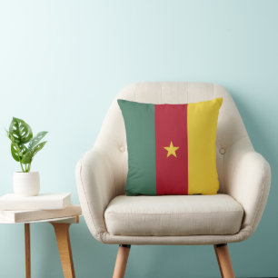 Almofada Bandeira dos Camarões