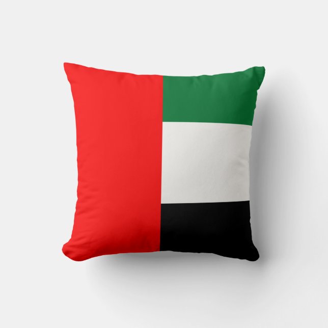 Almofada Bandeira dos Emirados Árabes Unidos (Frente)