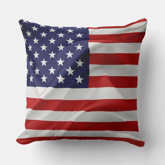 Almofada Bandeira dos Estados Unidos da América (Frente)