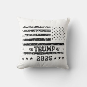 Almofada Bandeira dos Estados Unidos.Presidente Donald Trum