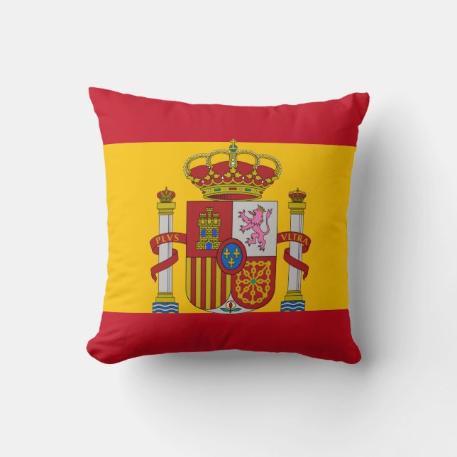 Almofada bandeira espanhola (Frente)