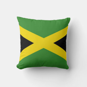 Almofada Bandeira jamaicana no Travesseiro americano MoJo